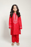 Red Girls Eastern Shalwaar Kameez