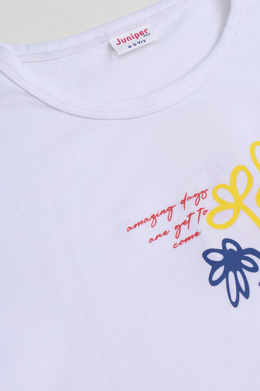 GIRL'S T-SHIRT - HAPPY & SOFT