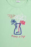 GIRL'S T-SHIRT - HAPPY & SOFT