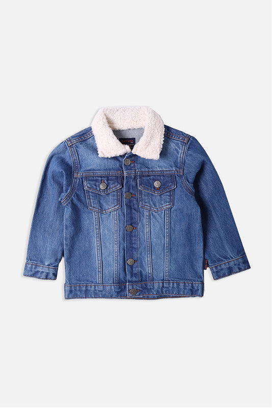 BOY'S DENIM JACKET F/SLV.