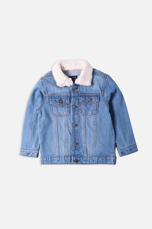 BOY'S DENIM JACKET F/SLV.