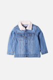 BOY'S DENIM JACKET F/SLV.