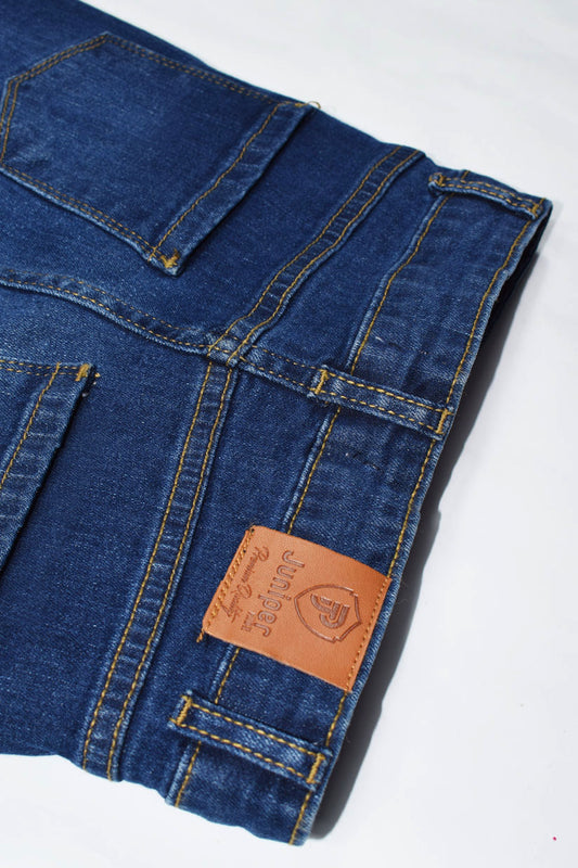 Boys Denim - Mid Blue - Boys Jeans -  juniperkidz-5345.myshopify.com