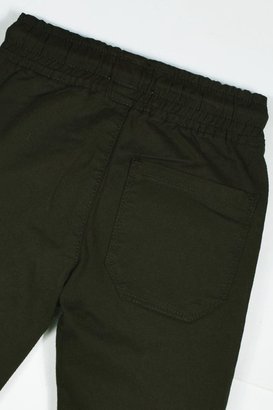 Boys Cotton Trouser - Green - Boy Trouser -  juniperkidz-5345.myshopify.com