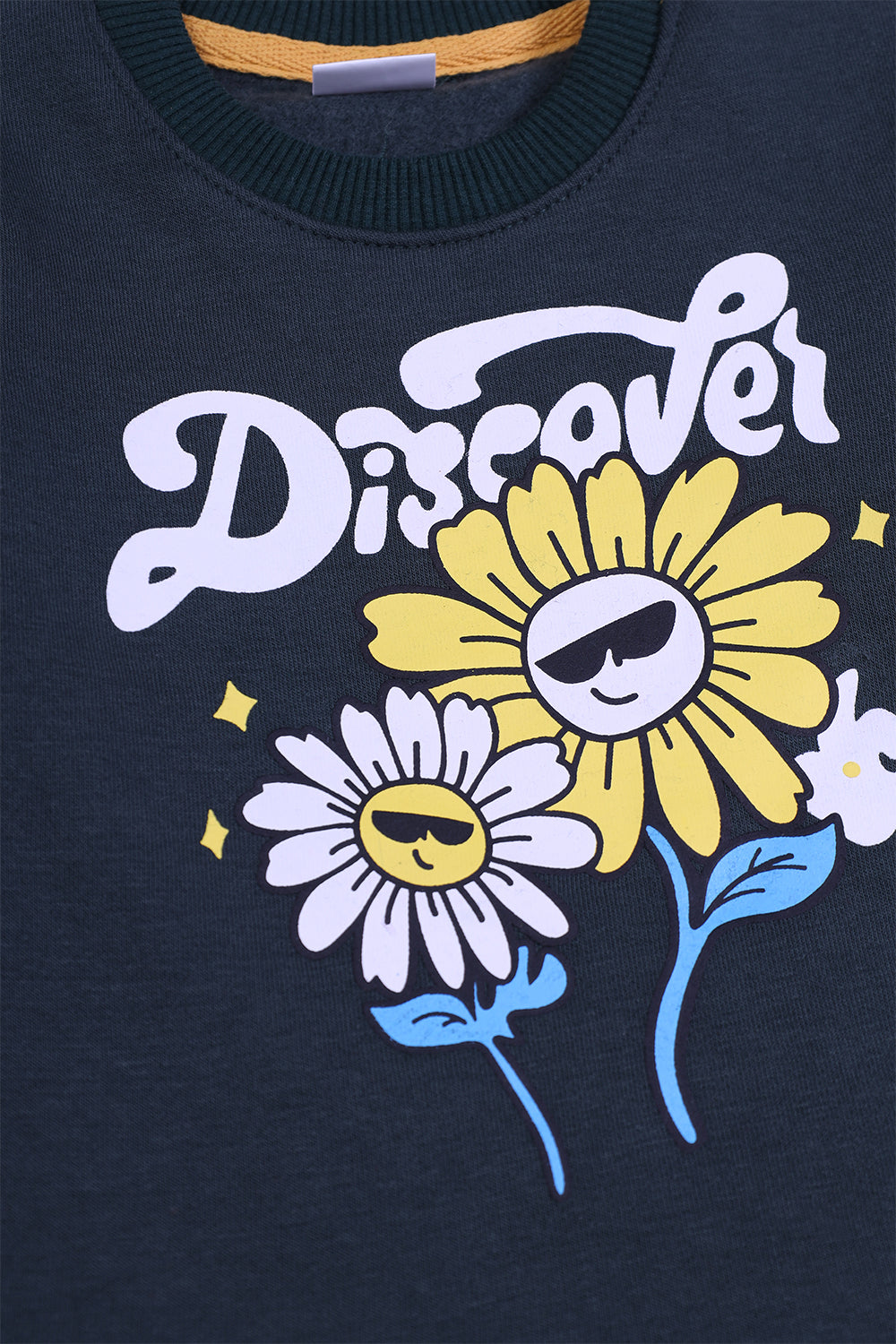 Girl Sweatshirt - Discover Flower - Girl Sweatshirt -  juniperkidz-5345.myshopify.com