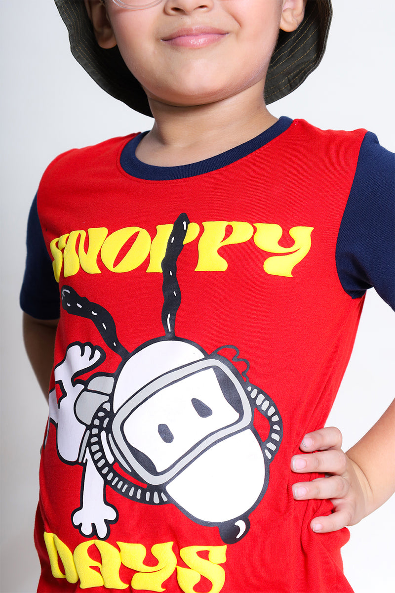 SNOOPY DAYS GRAPHIC T-SHIRT