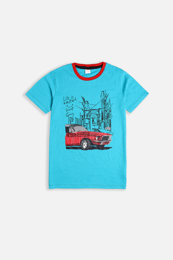 VINTAGE CAR GRAPHIC T-SHIRT