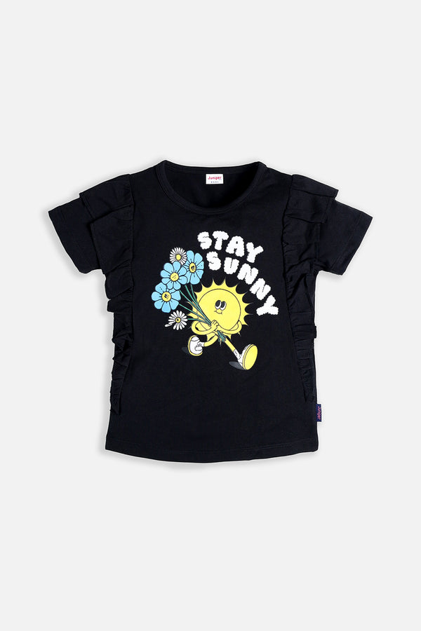 SUMMER - GIRLS TEE - STAY SUNNY