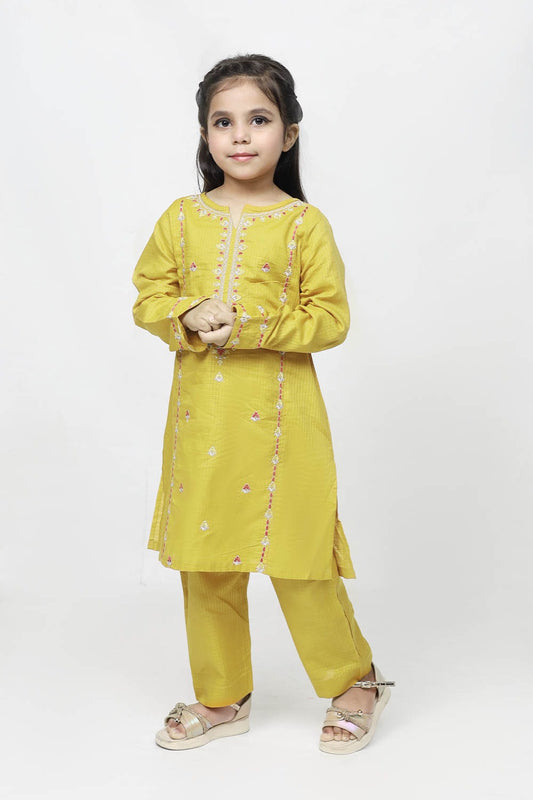 Lime Girls Eastern Shalwaar Kameez - Girls Eastern -  juniperkidz-5345.myshopify.com