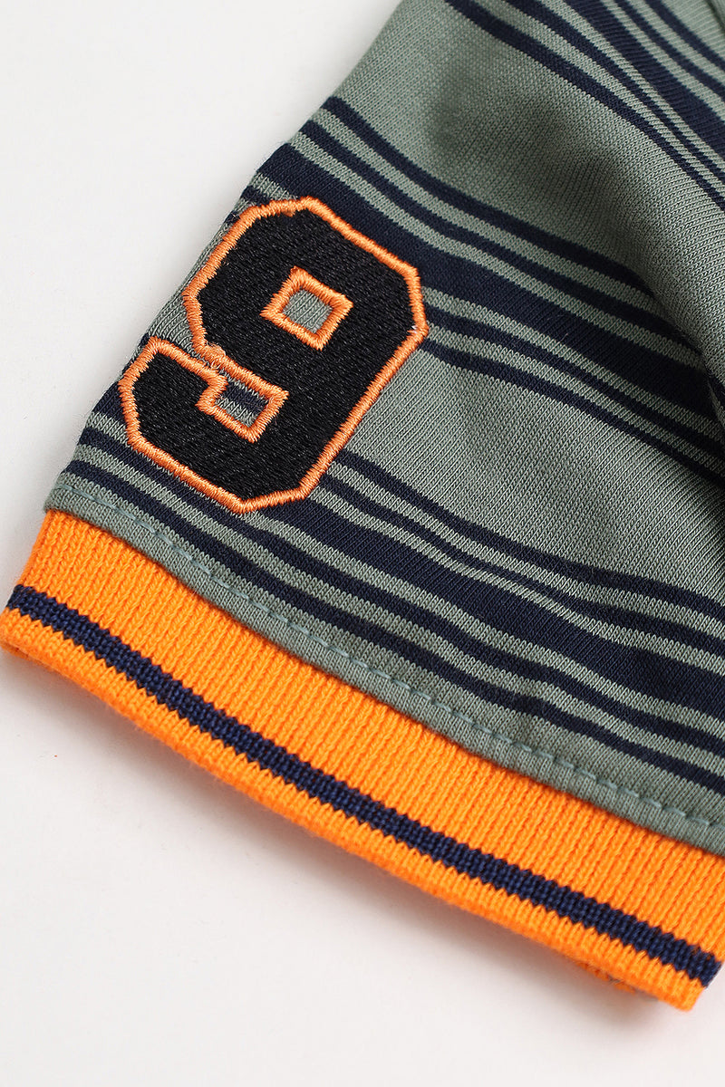 STRIPER POLO SHIRT