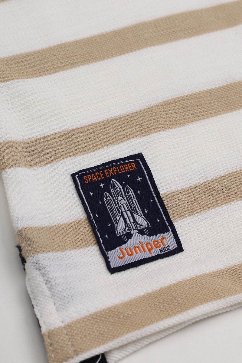 STRIPER POLO SHIRT