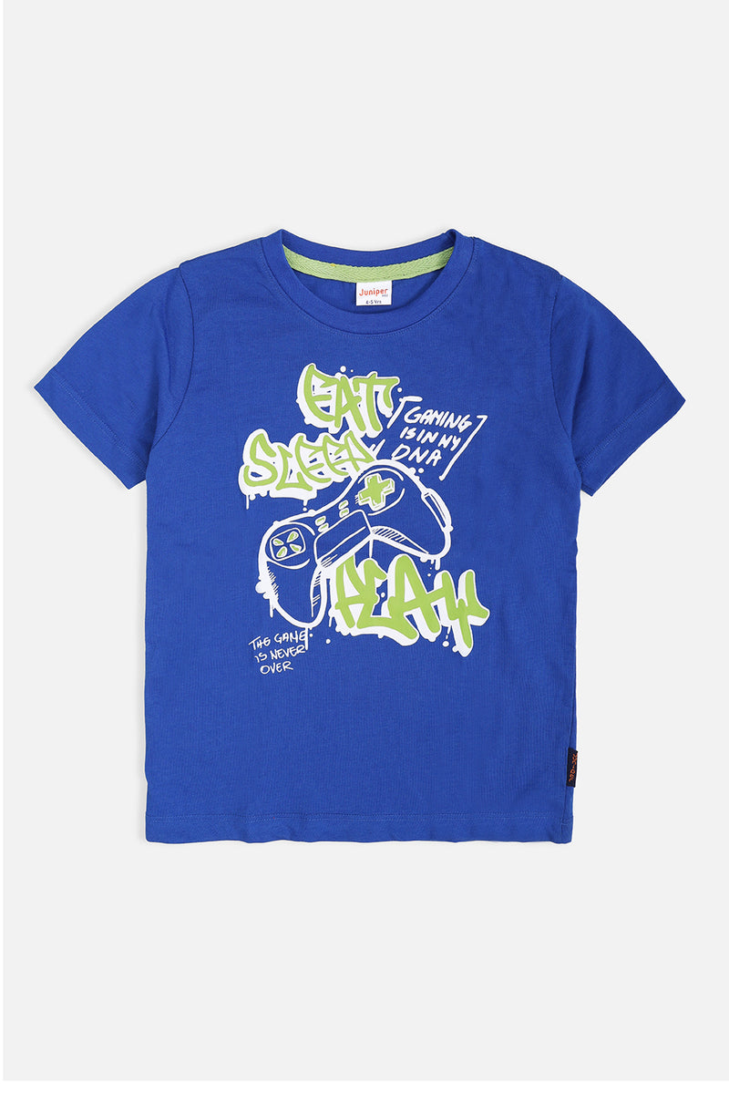 EST SLEEP PLAY PRINTED T-SHIRT