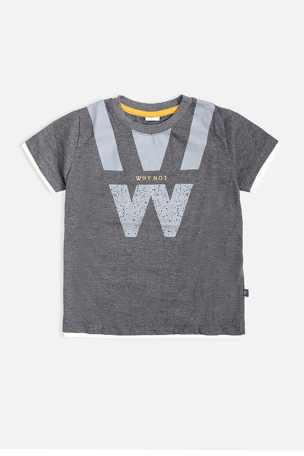 WHY NOT PRINTED T-SHIRT