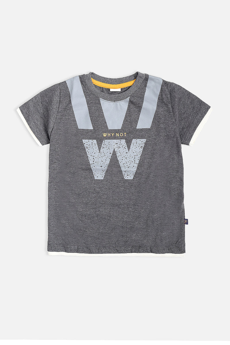 WHY NOT PRINTED T-SHIRT