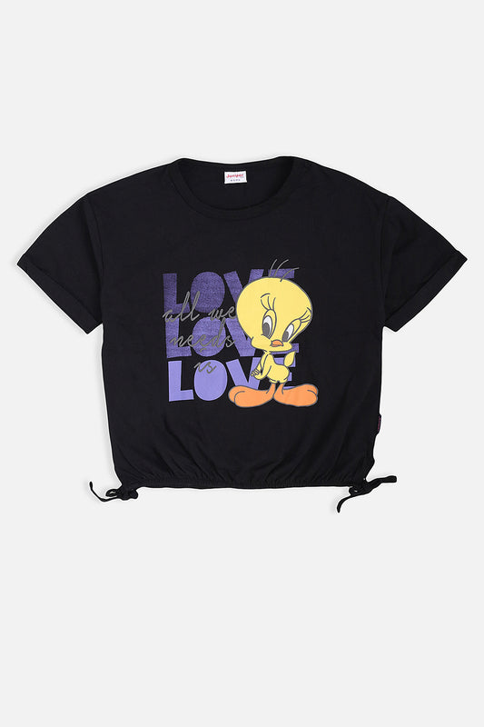 GIRL'S BOXY TOP