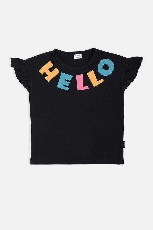 GIRL'S FRILL TOP