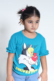 Summer - Girl's T-Shirt Sylvester tweedy