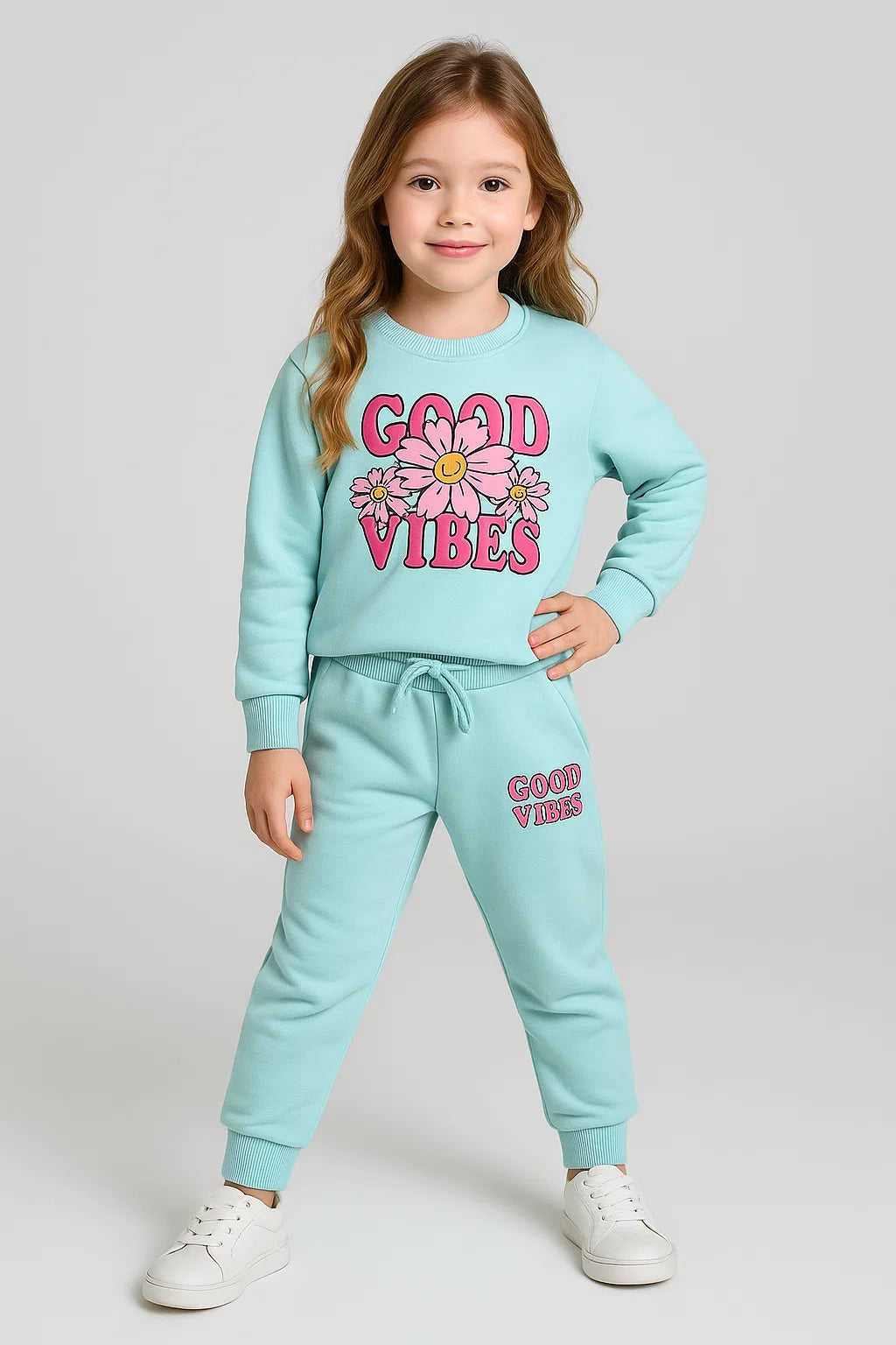 Good Vibes Girl's Track Suit
